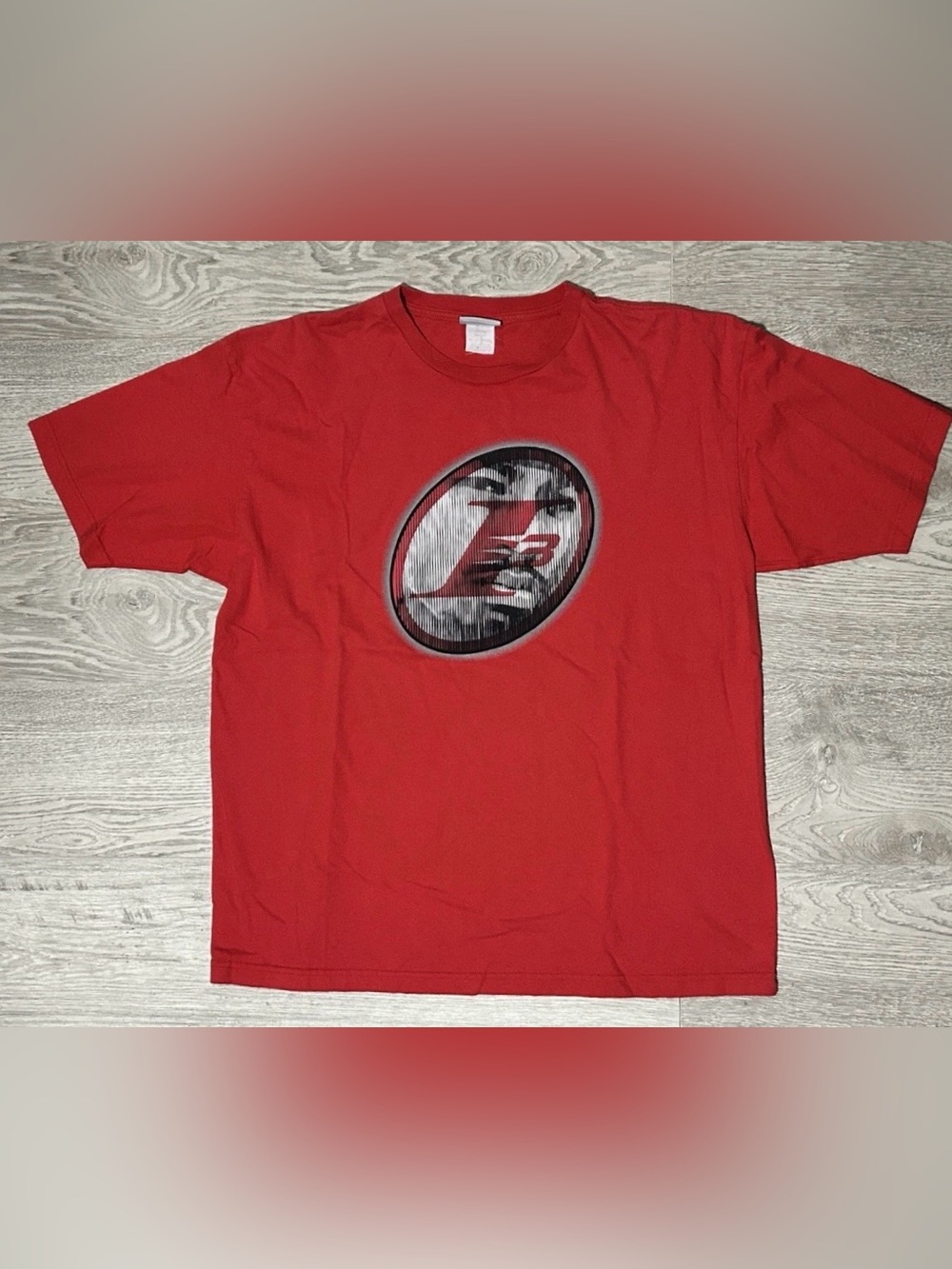 Vintage Y2K 2000 Reebok Allen Iverson I3 “The Answer” Graphic Red T-Shirt
